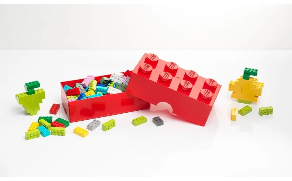 Červený úložný box LEGO®