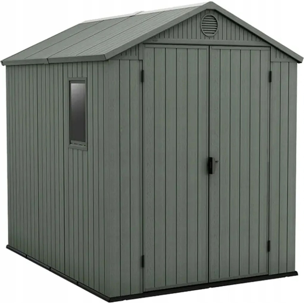 Záhradný domček na náradie Darwin 6x8 Keter Úložný priestor na náradie zelený