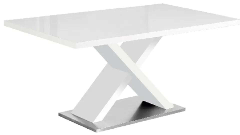 Jedálenský stôl 160 cm Farni (biela). Vlastná spoľahlivá doprava až k Vám domov. 1015955