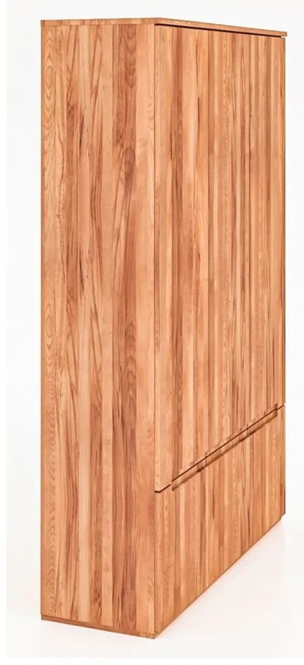 Šatníková skriňa z bukového dreva 135x206 cm Vento 3 - The Beds