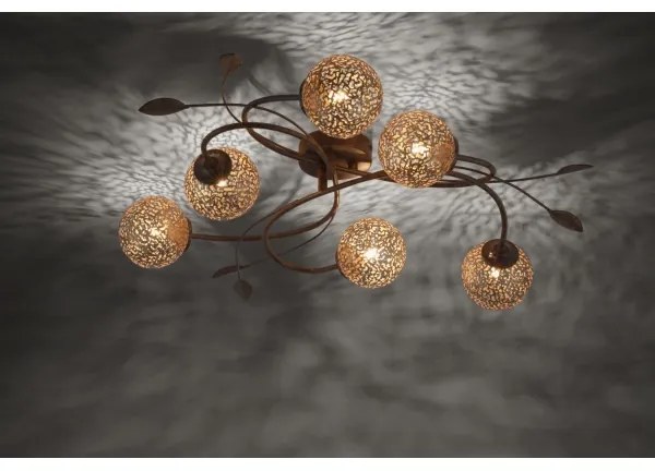 Paul Neuhaus 6398-48 - Prisadený luster GRETA 6xG9/40W/230V