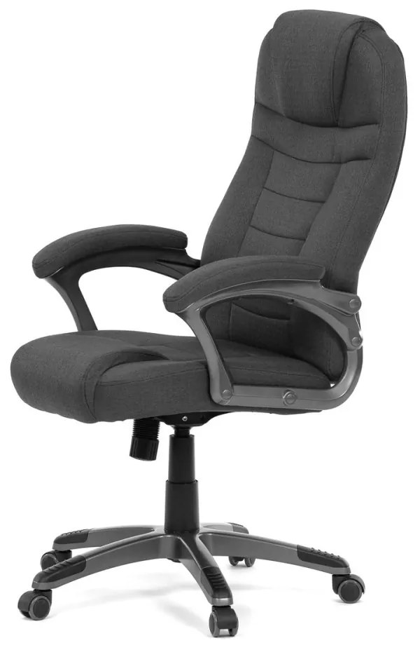 Kancelárske kreslo DEXTER — látka, sivá