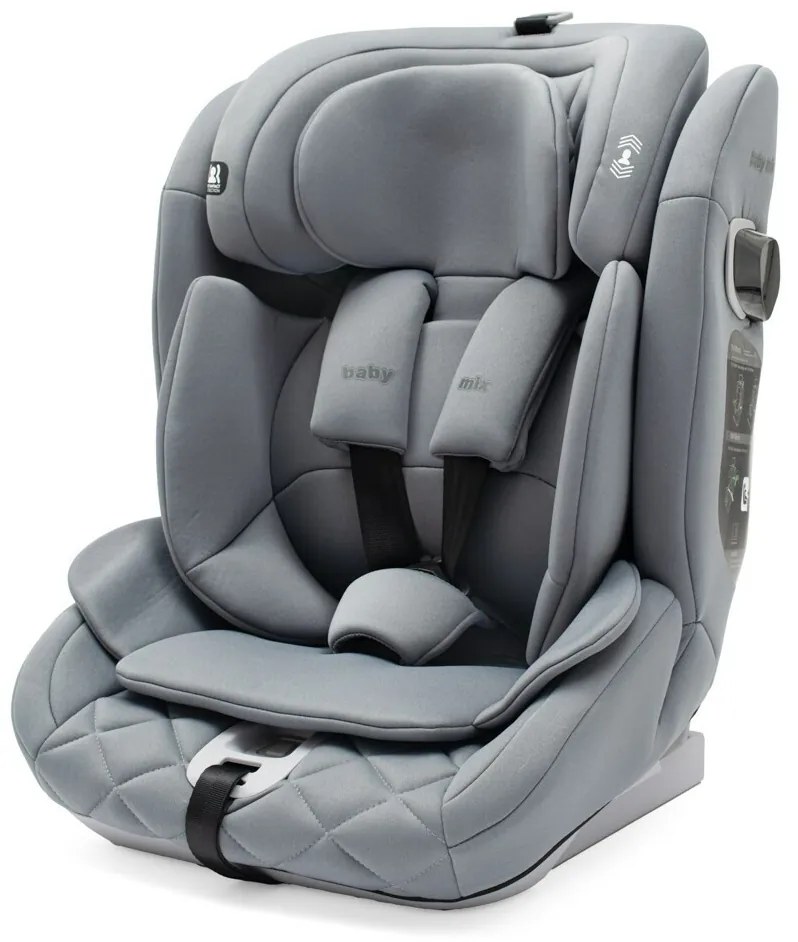 Autosedačka BABY MIX HERO PRE I-SIZE grey