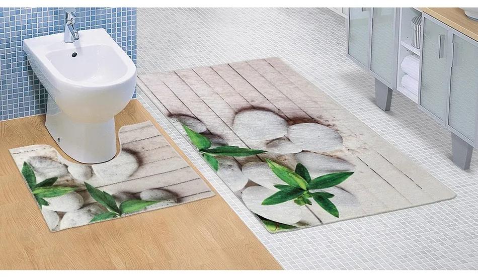 Bellatex Kúpeľňová predložka Jadran 3D, 60 x 100 + 60 x 50 cm