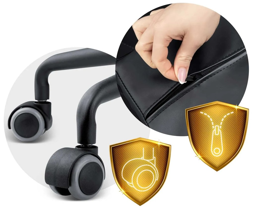 Kancelárska stolička Sofotel Verona 2581 - čierna