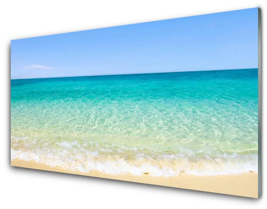 Obraz na skle More príroda 120x60cm