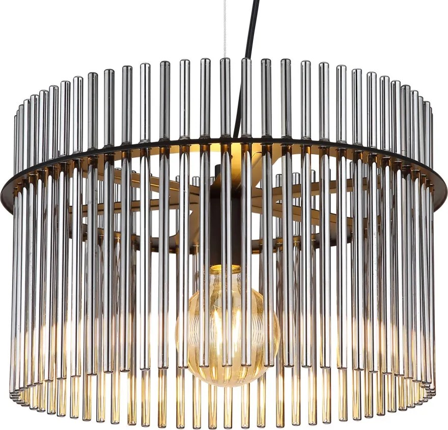 Luster Gorley 40 cm, sklenené tyčinky