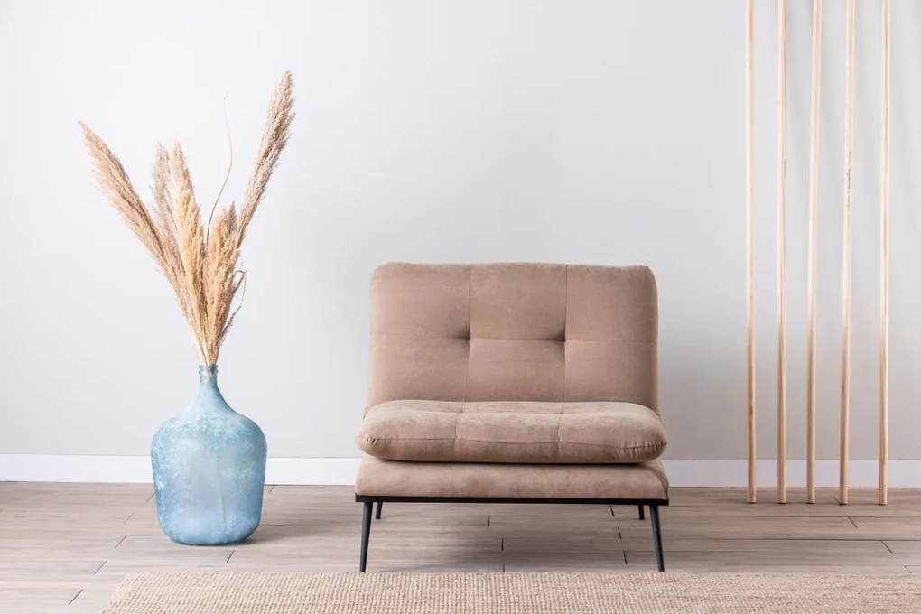 Rozkladacie kreslo Martin ružové