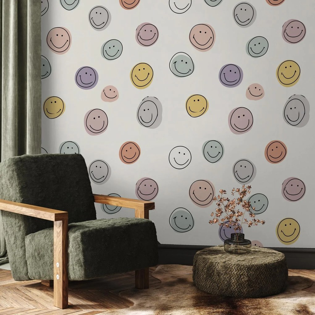 Fototapeta - Smajlíky (147x102 cm)
