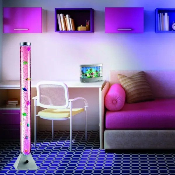 JUST LIGHT. 85106-55 - LED RGB Dekoračná stojacia lampa AVA 12xLED/0,06W/230V