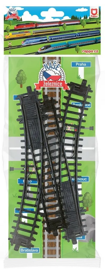 Rappa Koľaje výhybka, 2 ks