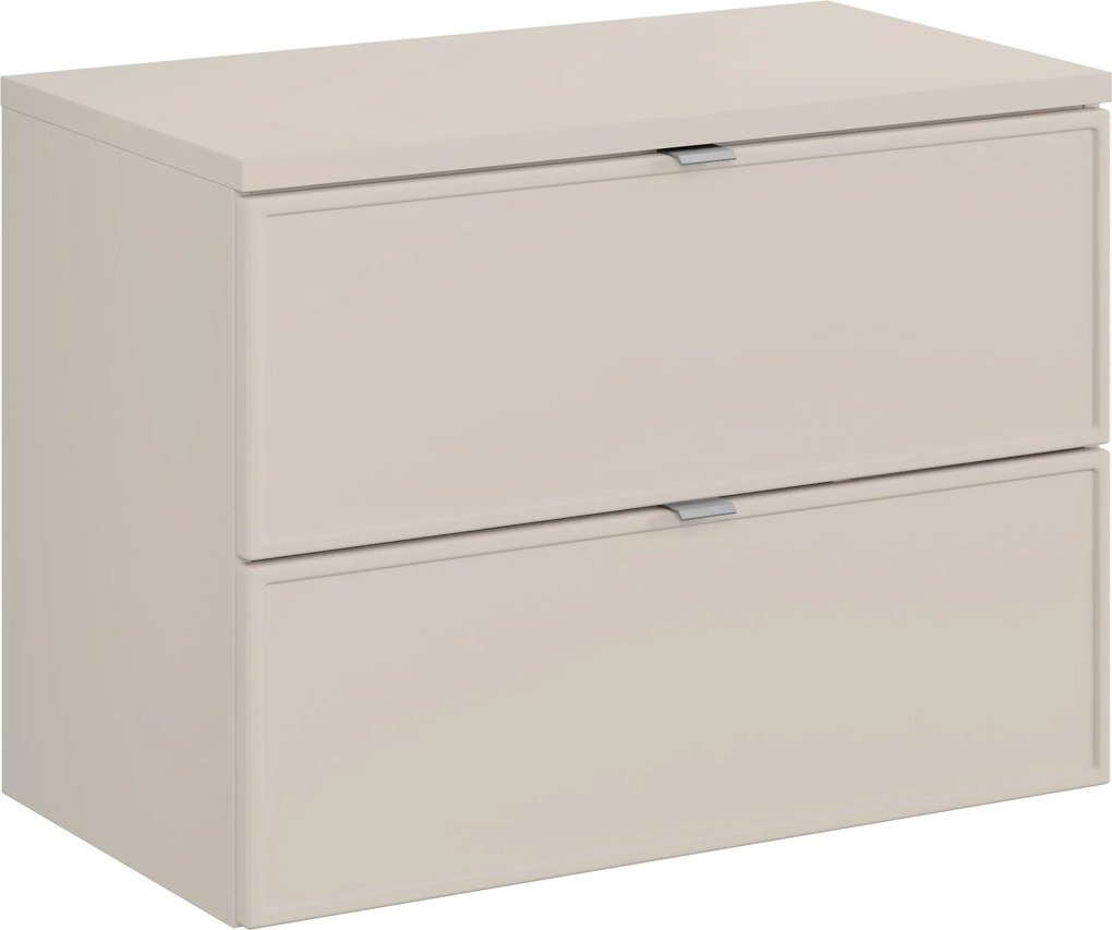 Comad Kúpeľňová skrinka pod doskové umývadlo SET-BC B Cashmere 80 kašmír