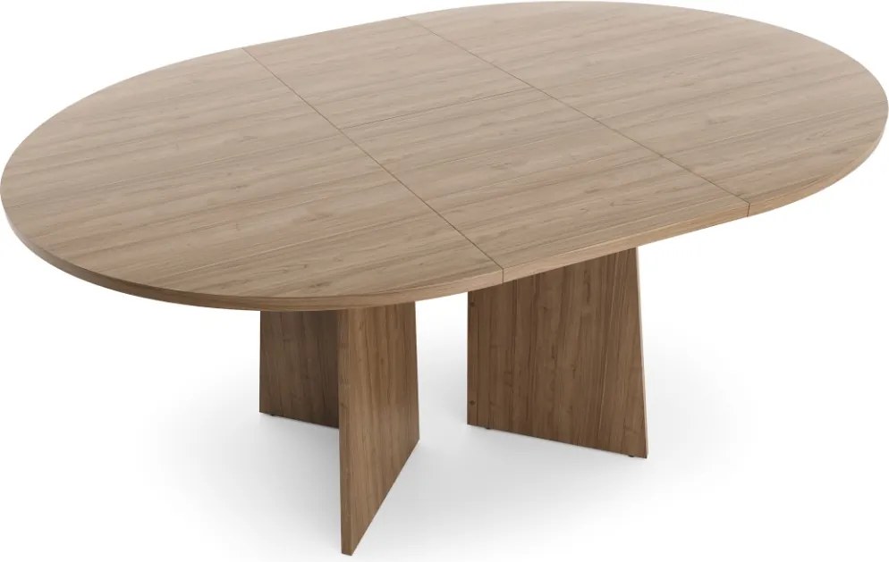 ROZKLADACÍ JEDÁLENSKÝ STÔL RAVELLO ORECH ROYAL 120 - 160 cm