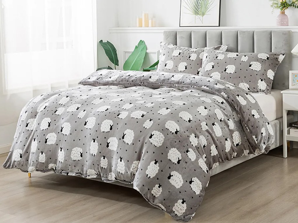 XPOSE® Mikroplyšové obliečky OVEČKA Exclusive