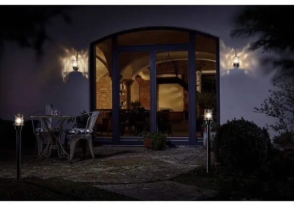 Ledvance - Vonkajšie nástenné svietidlo so senzorom ENDURA 1xE27/60W/230V IP44