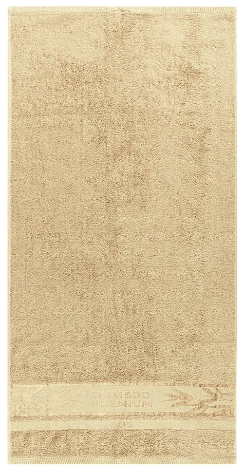 4Home Uterák Bamboo Premium svetlohnedá, 50 x 100 cm