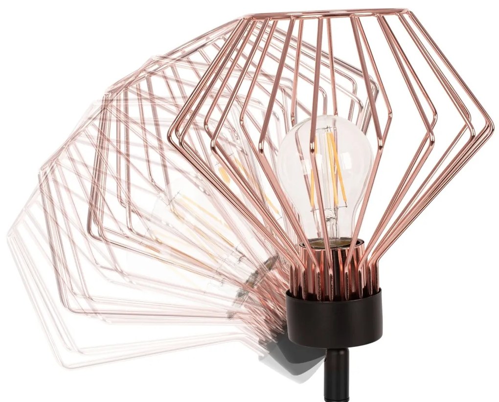 Stropné svietidlo Plafon Triple čierne