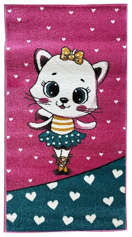 Koberec Play 1.2/1.7 08VPR Ružová