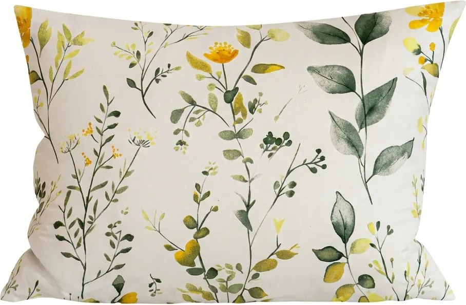 Obliečka na vankúš z mikrovlákna CITRUS GARDEN 50x70 cm, biely
