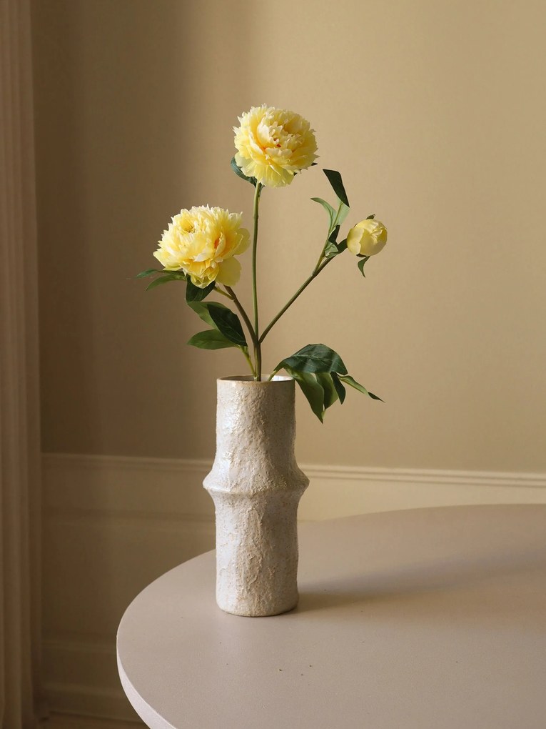Rastlinná dekorácia Yellow Peony