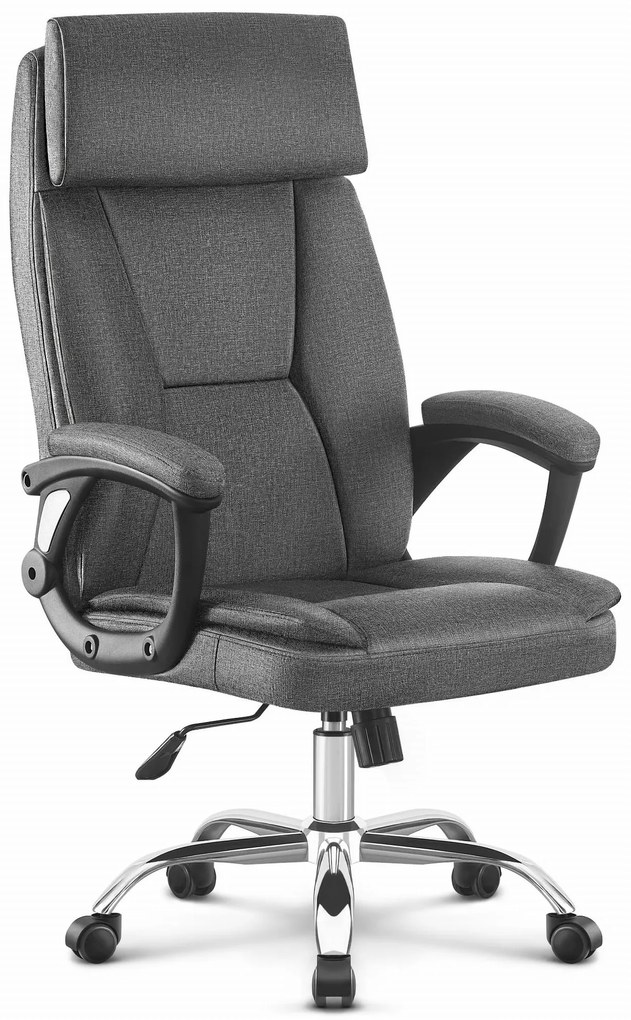 PreHouse Kancelárska stolička Hell's Chair HC-1023 Grey Fabric