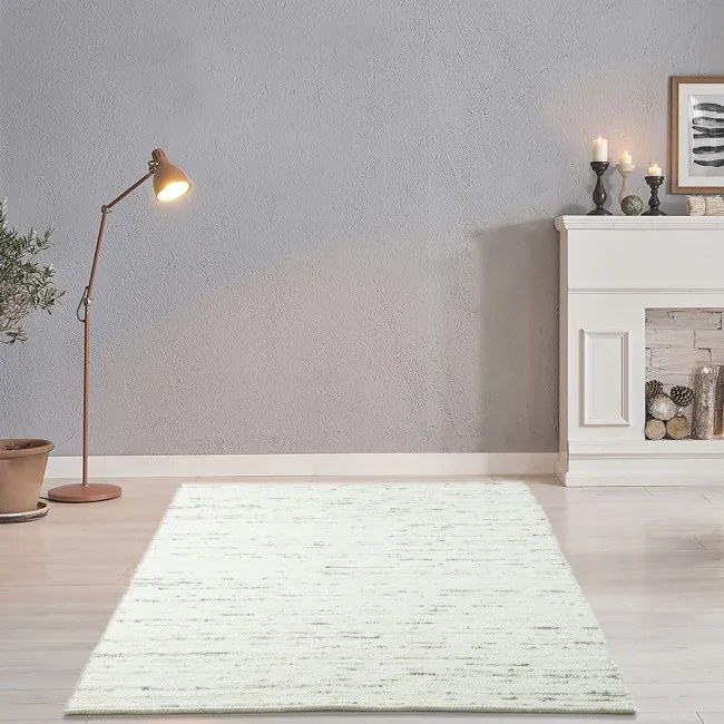 Koberec ALM GLUCK UNI naturálny / sivý