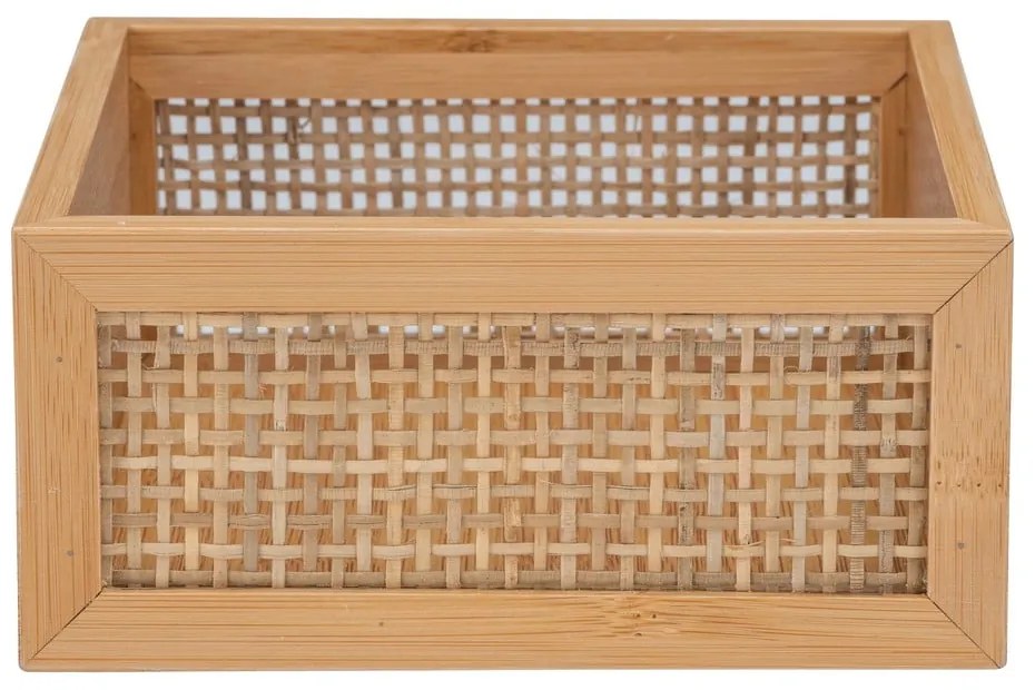 Bambusový kúpeľňový organizér Wenko Allegre, 15 x 7 cm