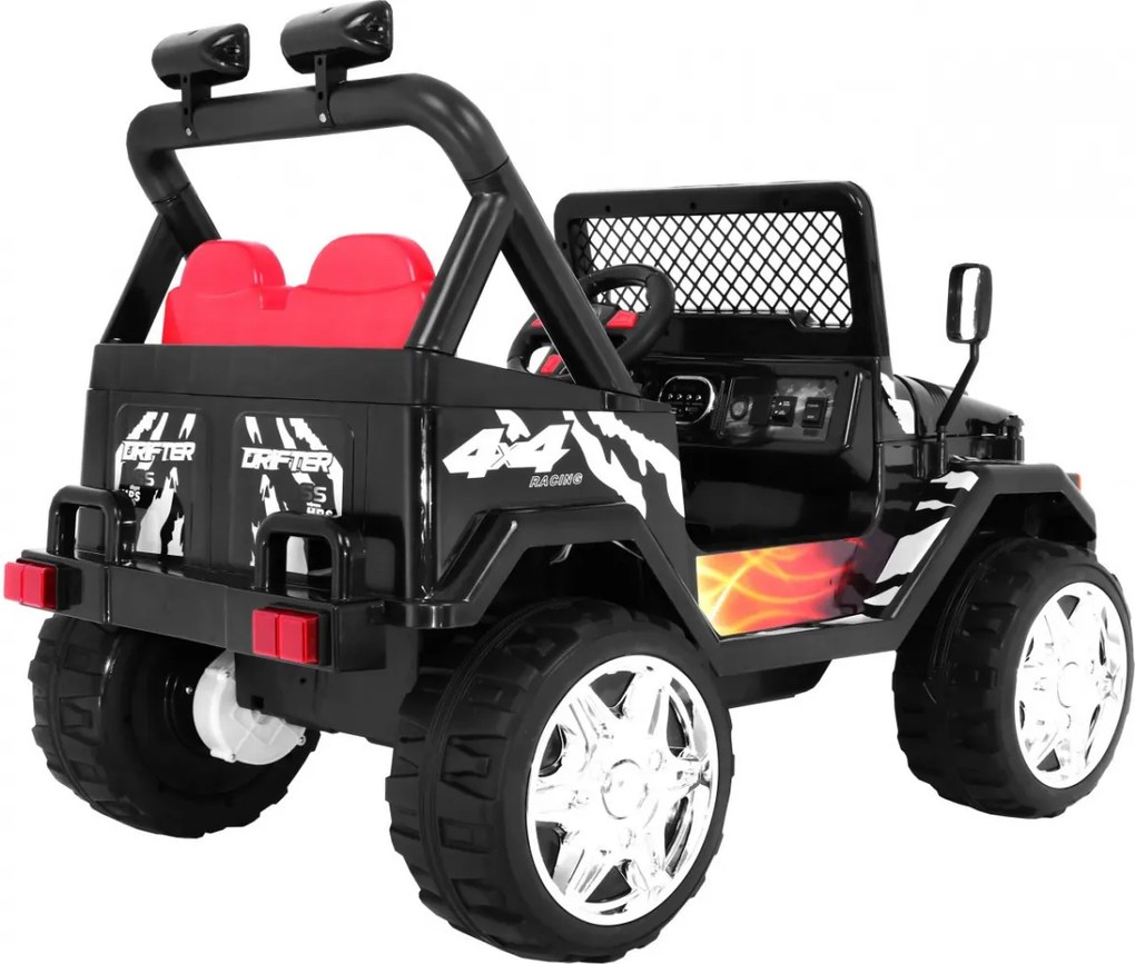 Ramiz Detské terénne auto na batérie Raptor Drifter čierne