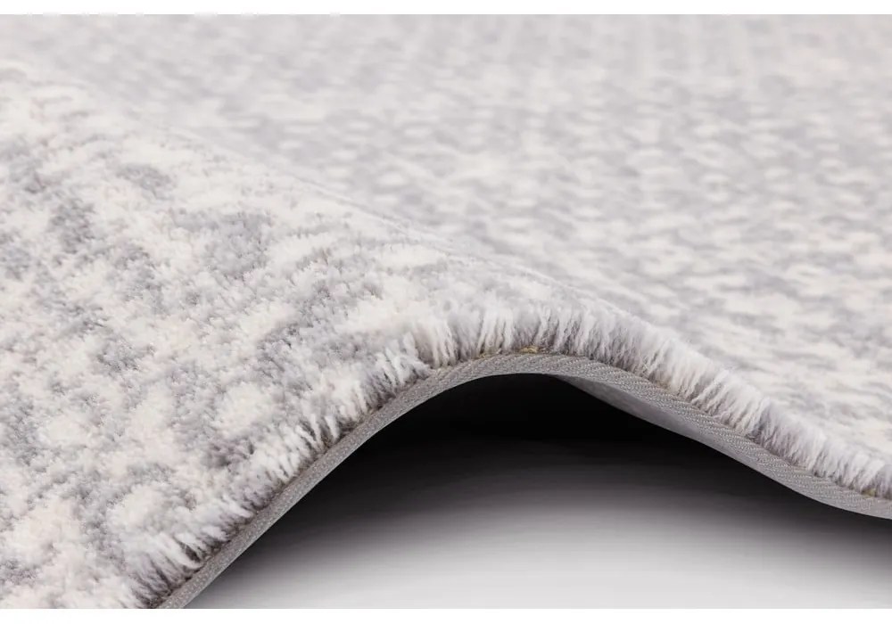 Svetlosivý vlnený koberec 133x180 cm Eden – Agnella