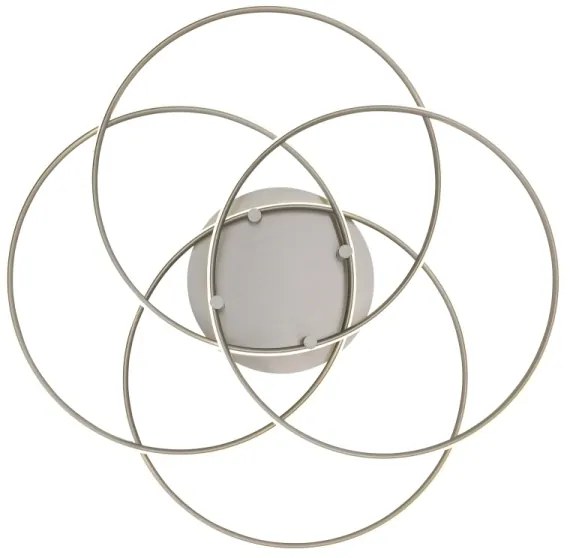 Globo 67355-55N -LED Stropné svietidlo KOMBOS LED/55W/230V pr.51,5 cm matný chróm