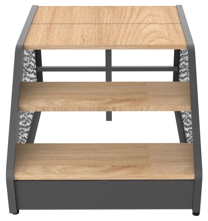 Schody k vírivke Poolex Wood - hnedé