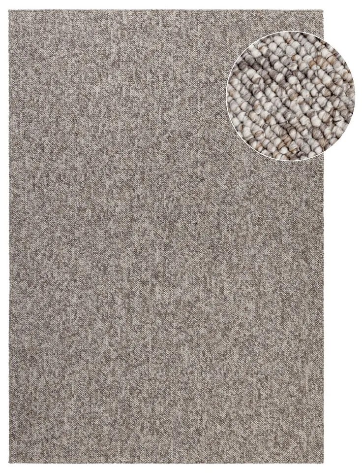 Sivý prateľný koberec 240x340 cm Rocco Taupe – Elle Decoration