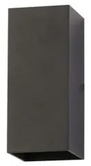 Searchlight 24126BK - Nástenné svietidlo DON 2xGU10/10W/230V čierne