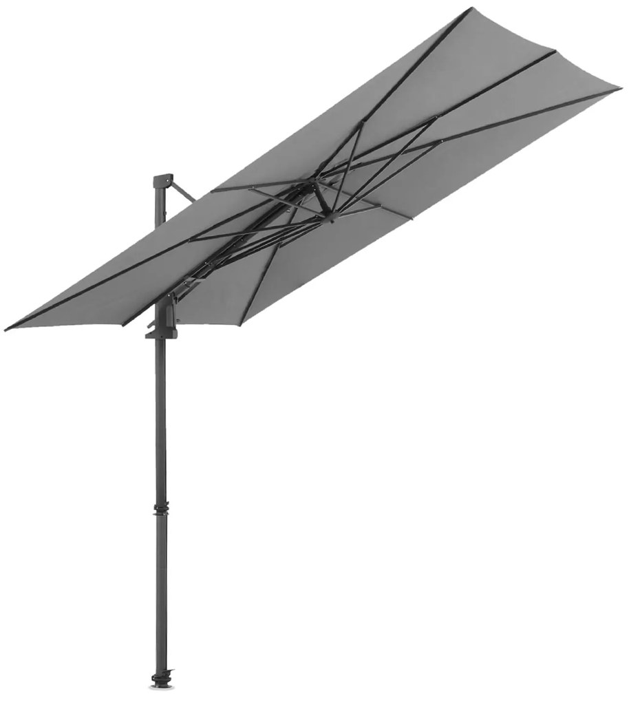 Saint-Tropez, závesný slnečník, 3-osová rotácia, 360° otočný, 3 x 3,55 m, UV 50+