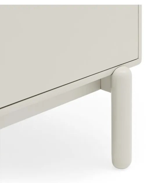 Krémovobiela komoda 180x76x40 cm Corvo – Teulat