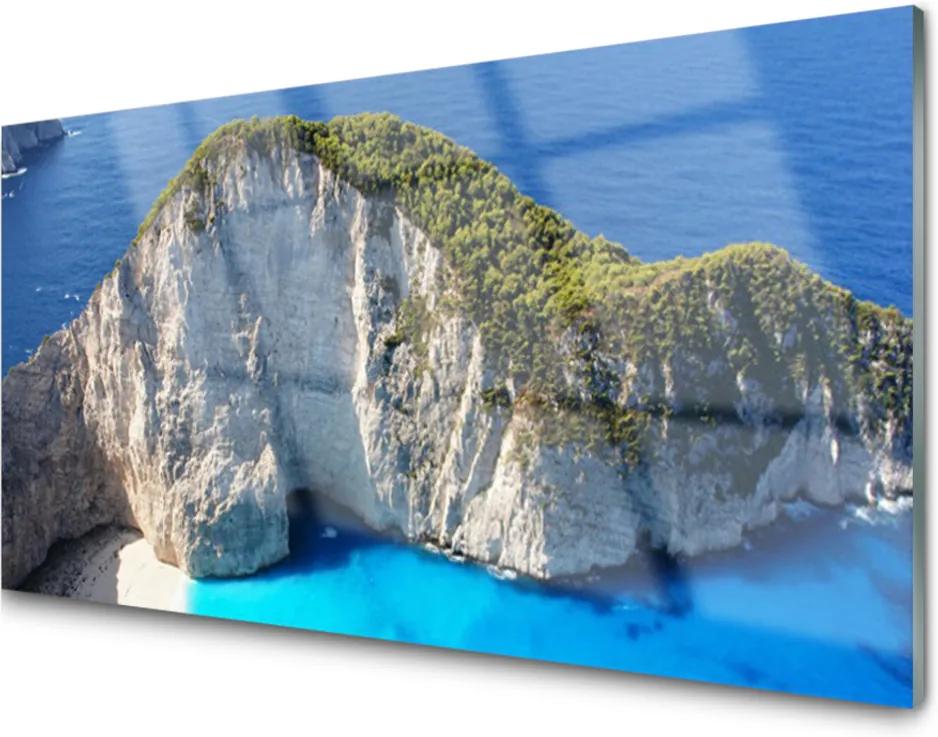 Obraz na akrylátovom skle Skaly more príroda