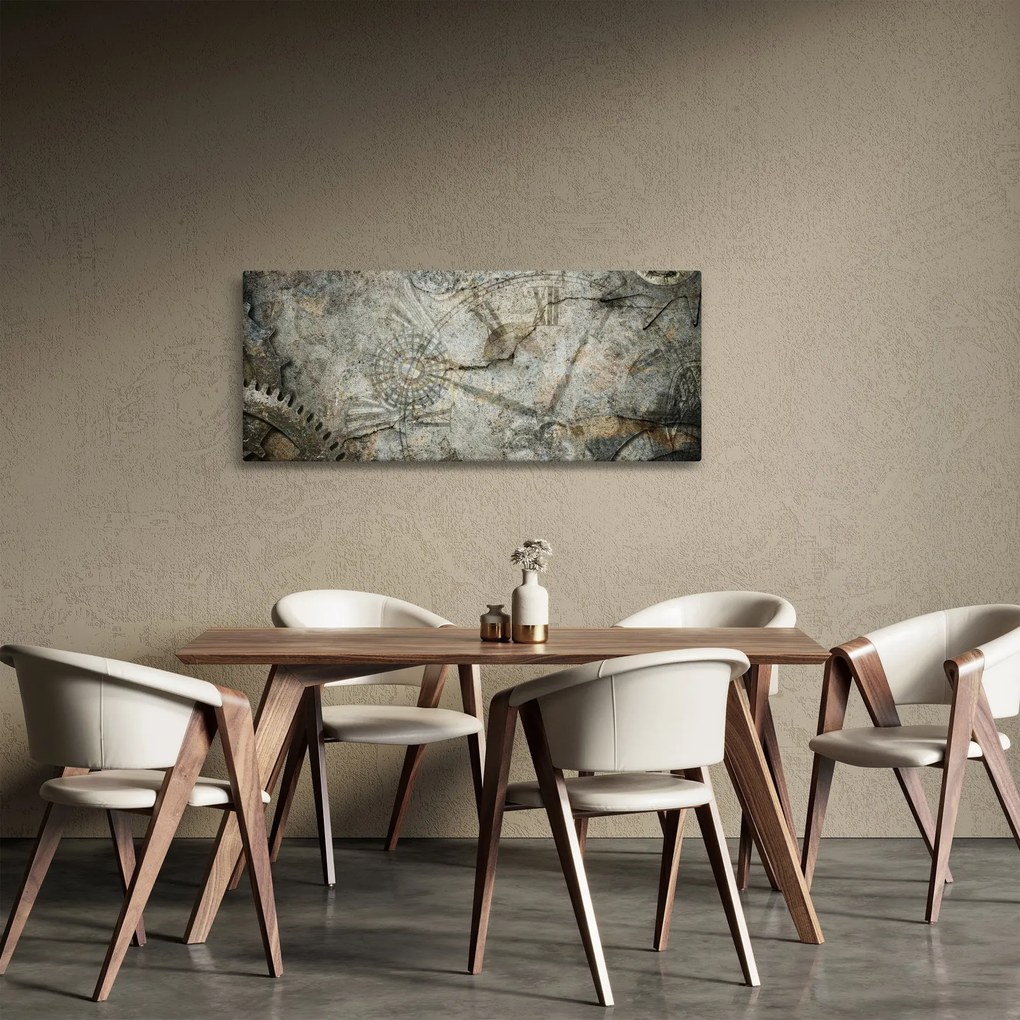Obraz - Tok času (120x50 cm)