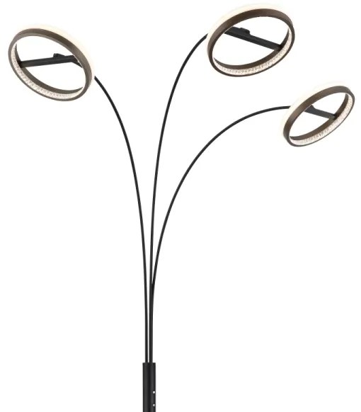 Globo 67179S1 - LED stmievateľná dotyková stojacia lampa DELLA 48W/230V 3000/4000/6000K