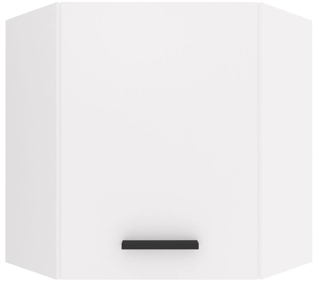 Kuchynská skrinka Belini horná rohová 60 cm biely mat TOR SGN60/2/WT/WT/0/B1