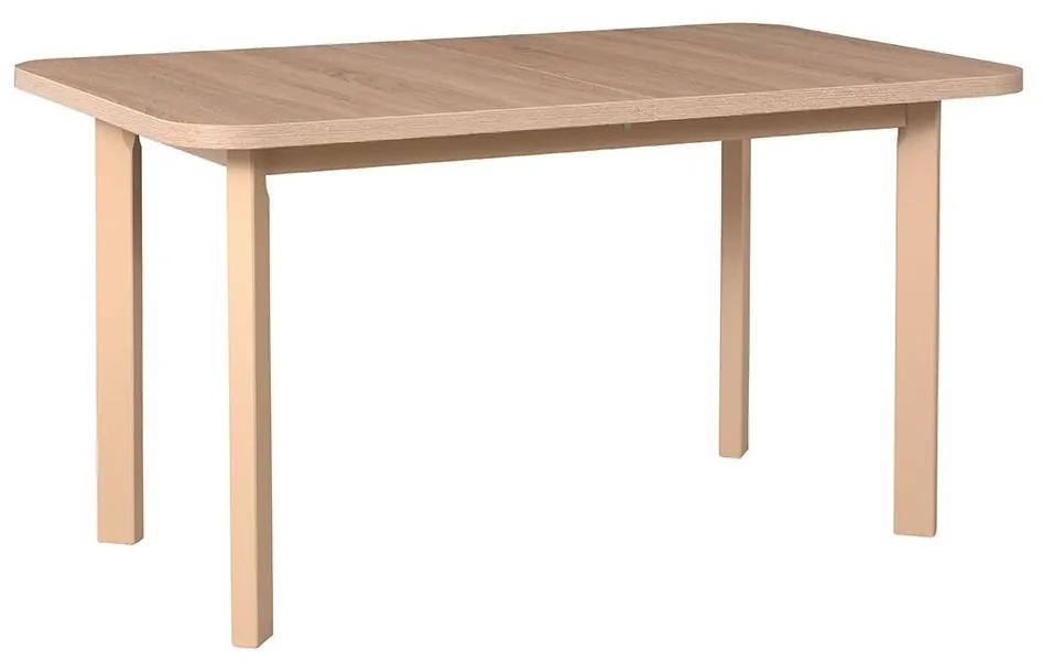 Rozkladací stôl Logan 80 x 140/180 II P, Morenie: biela - L