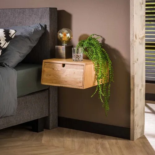 Nočný stolík 23-23 Hover Drevo Acacia  - Komfort-nábytok