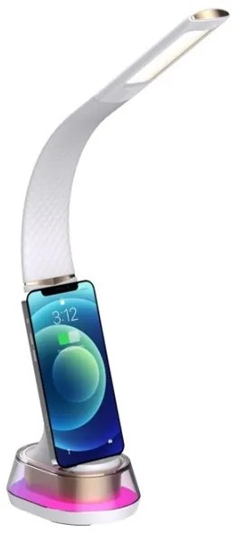 Immax 08974L - LED RGB Stmievateľná stolná lampa CORELLA LED/7W/12/230V biela