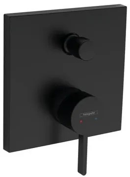 Hansgrohe Finoris sprchová a vaňová batéria bez podomietkového telesa matná čierna 76415670
