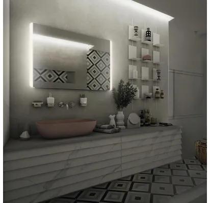 Zrkadlo do kúpeľne s LED osvetlením Nimco 100x70 cm ZP 17004