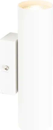 Moderná nástenná lampa biela 2-svetlá - Jeana