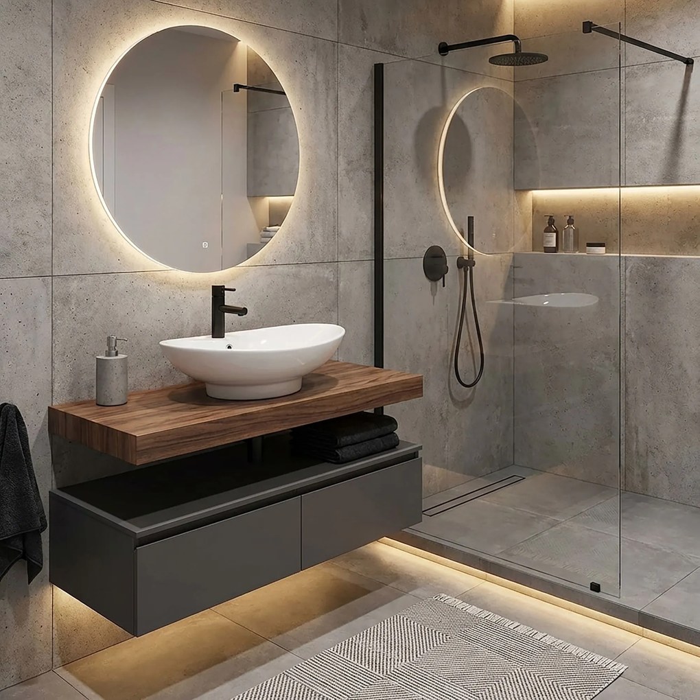 Rea Rosa umývadlo, 65 x 44 cm, biela, REA-00692