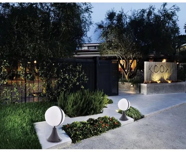 Vonkajšia lampa CIRCULO 1xE27/40W/230V IP44