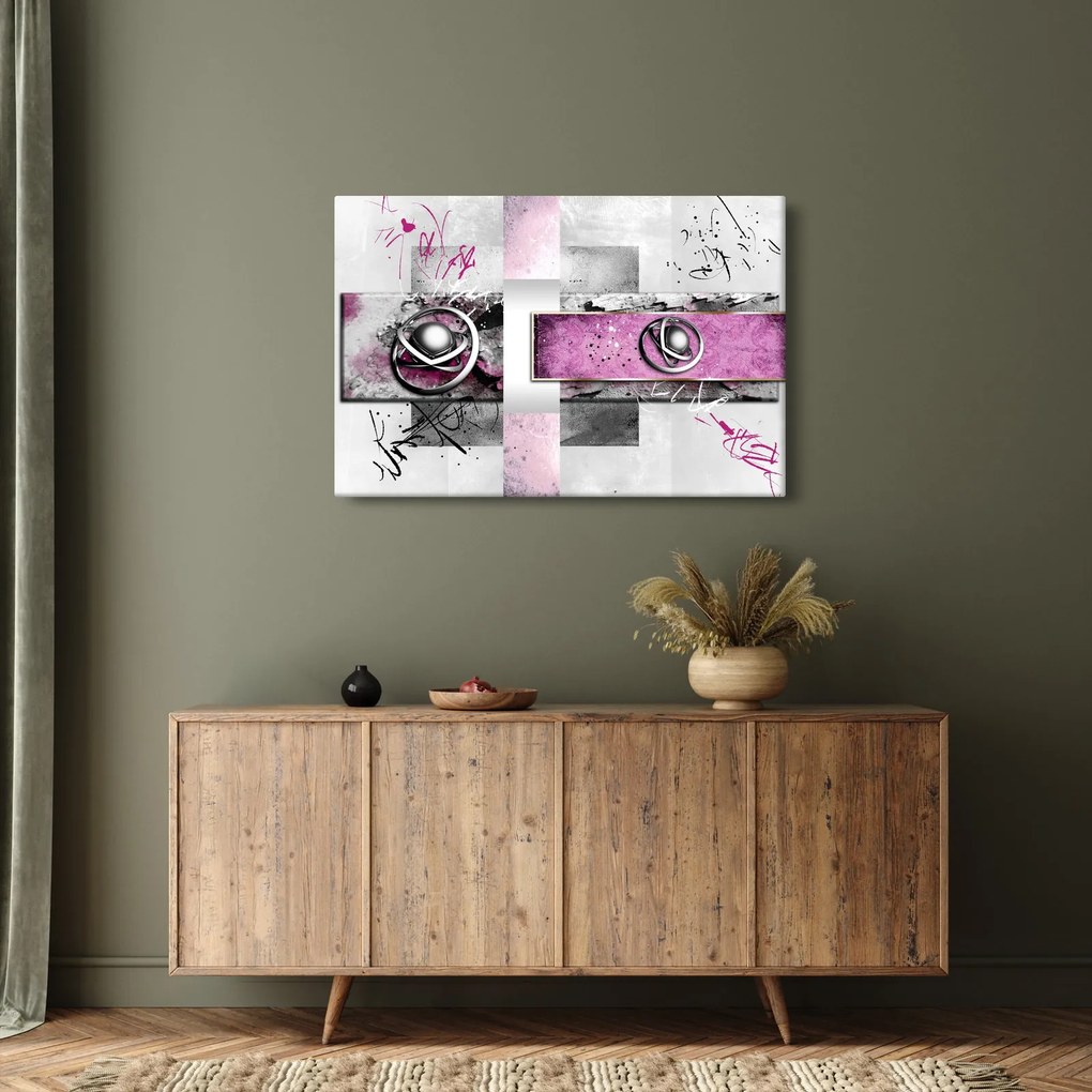 Obraz abstrakcie (90x60 cm)