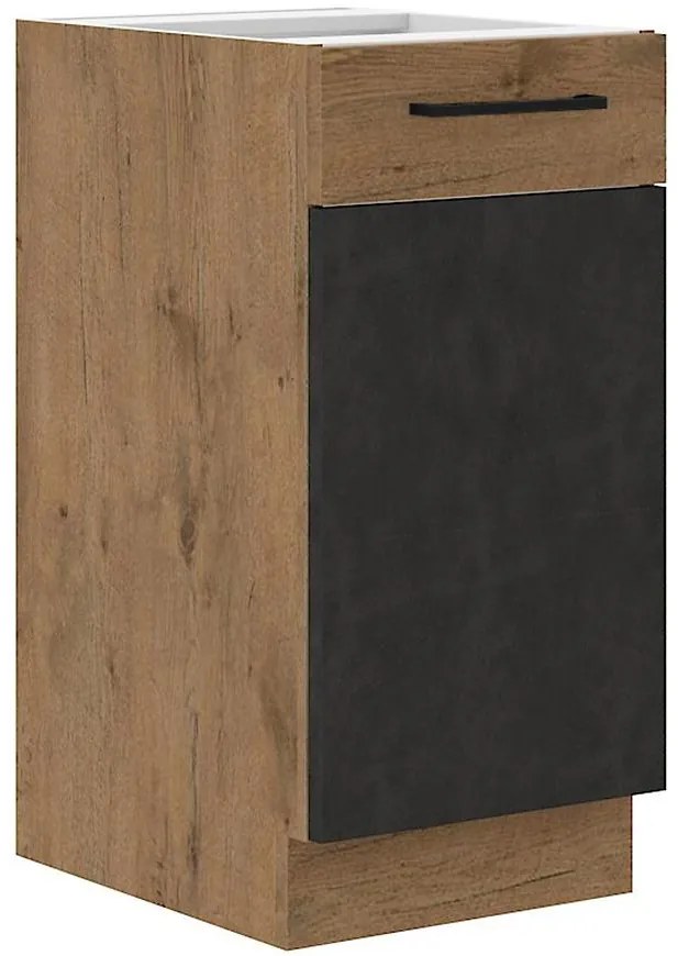 Skrinka do kuchyne VIGO grafit mat 40D 1F BB