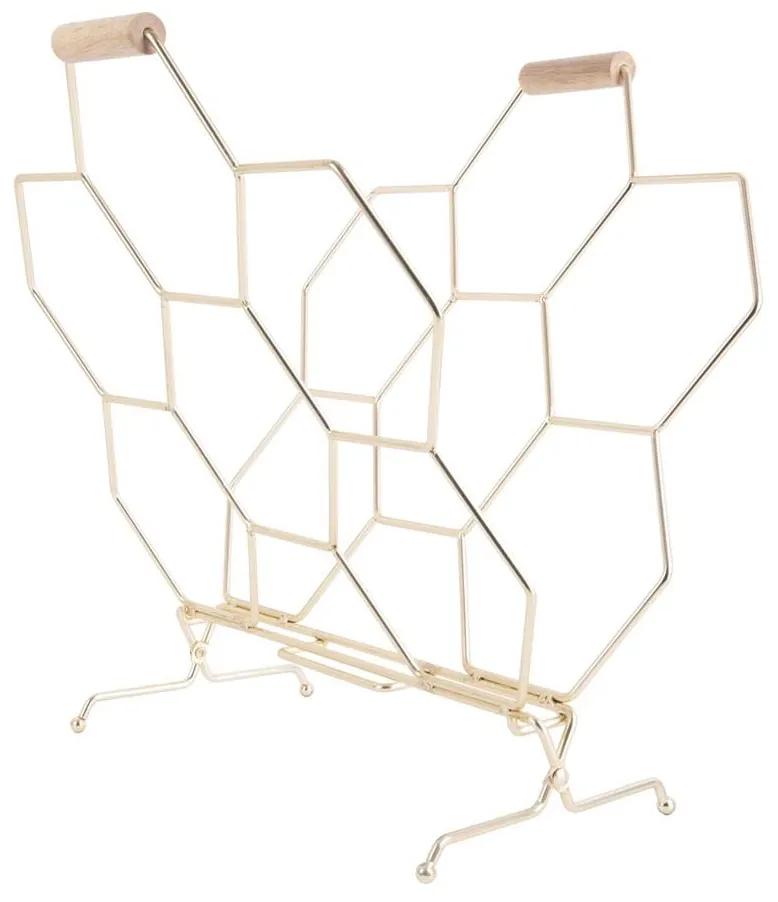 Stojan na noviny Honeycomb  40 × 33 × 45 cm PRESENT TIME
